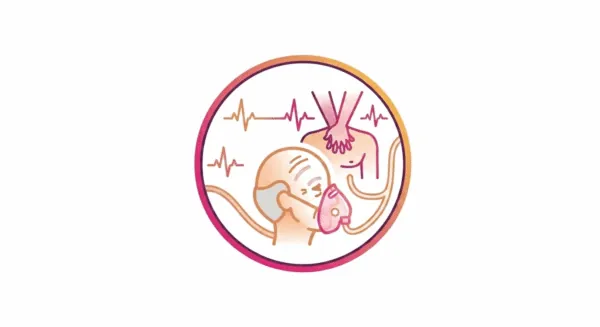 Pictogramme GENIALLY - Réanimation personne âgée